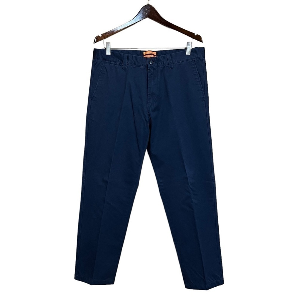 Men’s Joe Fresh Chino Khaki Pants. Dark Blue Size 34x32 #1044